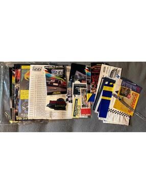 NASCAR 1998 Pepsi 400 At Daytona Memorabilia Lot Passes Photos Sticker Manuals